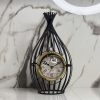 Eclipse Noir Cage Clock