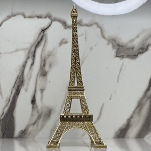 Golden Eiffel Tower Sculpture